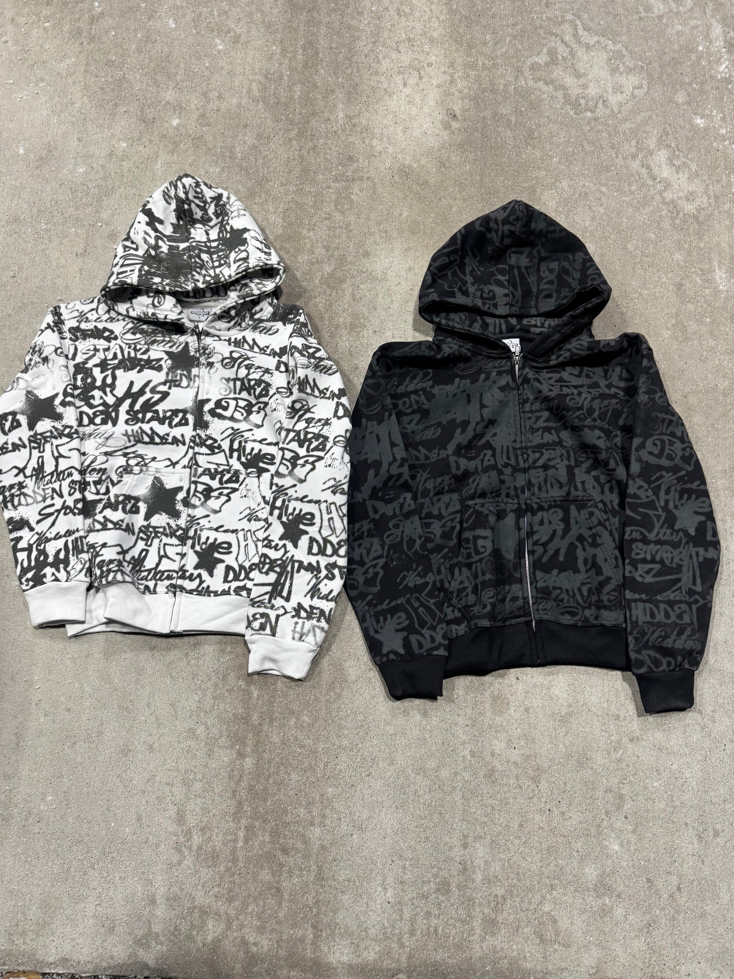 Hidden Starz Graffiti Hoodie