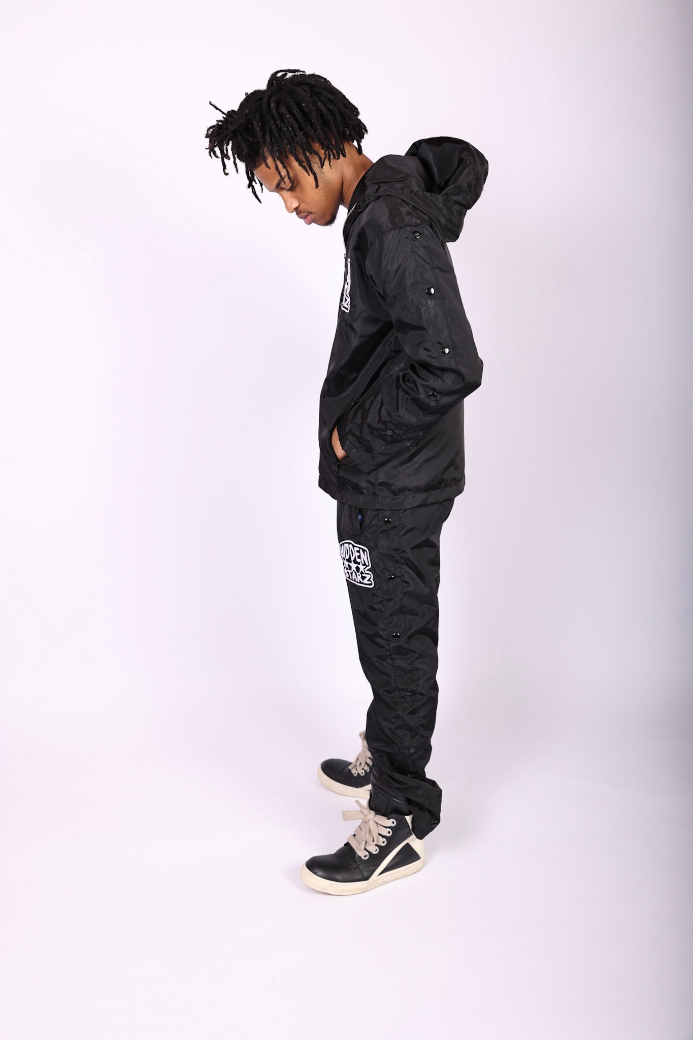 Hidden Starz Nylon Hoodie