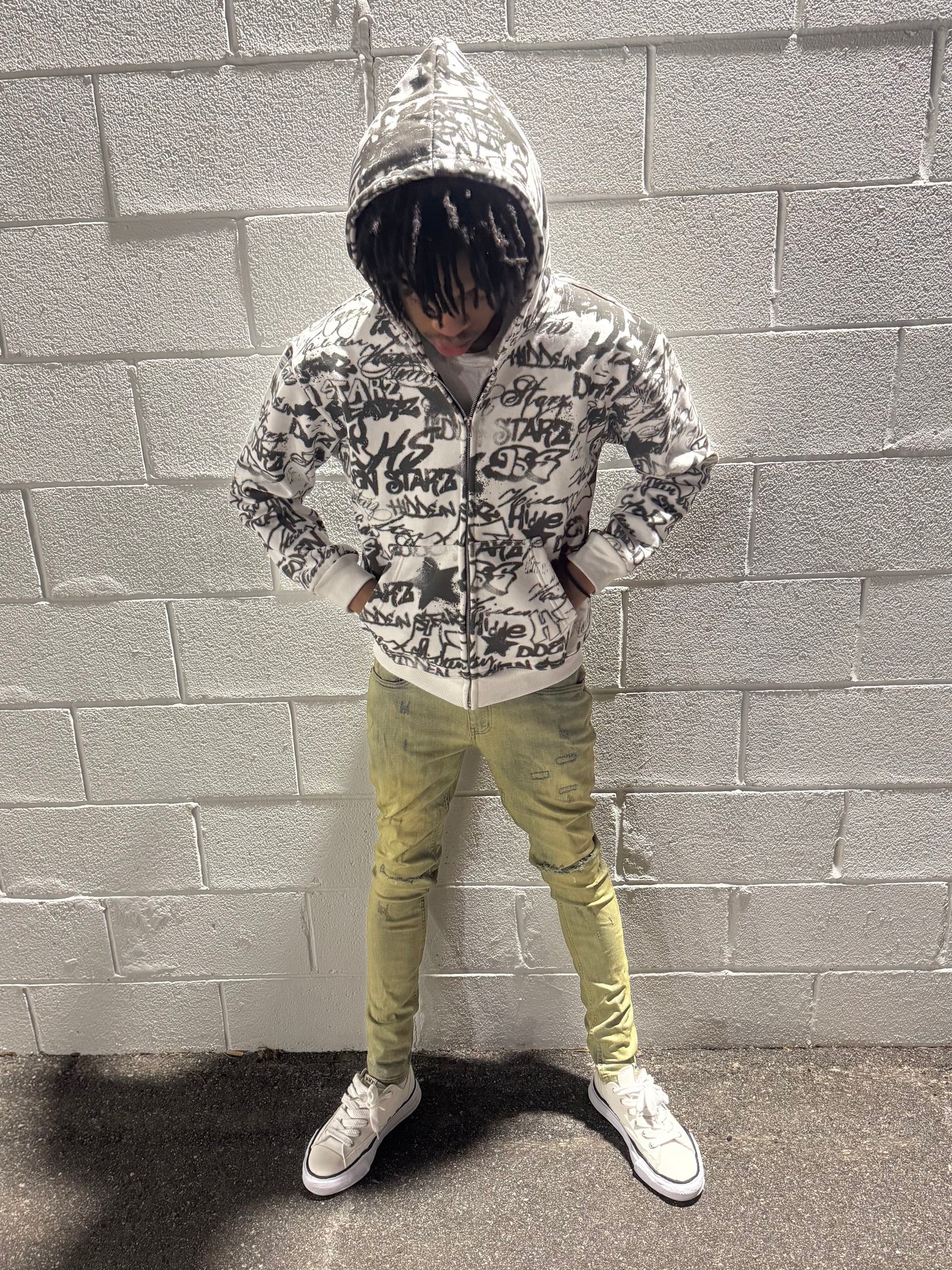 Hidden Starz Graffiti Hoodie