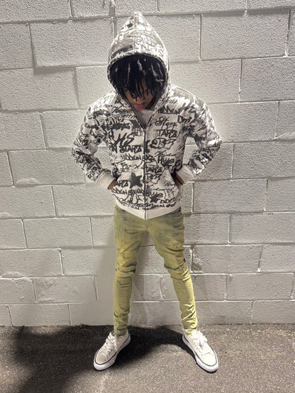 Hidden Starz Graffiti Hoodie